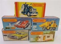 Lot of MatchBox cars in original boxes that