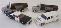 Corgi police car, K-Line, Good Wrench truck and