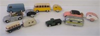 Lot of Hot Wheels, , bus, mini campers, cars,