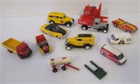 Lot of Coca Cola cars and trucks, Dinky toy 1953