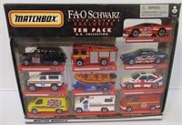 MatchBox 10 pack car collection in original box.