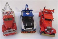 (3) Wreckers including fire department, GM Towing