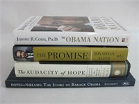 Lot Of Four Barrack Obama Books