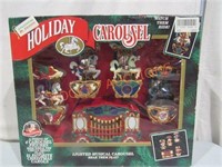 Holiday Carousel Lighted Musical
