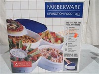 Farberware 5 Function Food Tote
