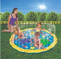 Banzai 54in-Diameter Sprinkle and Splash Play Mat