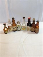 Lot of mini bottles