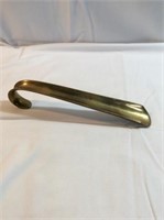 Solid brass shoehorn decorative piece