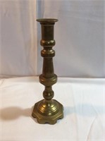 11 inch brass candlestick holder