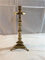 16 inch brass candlestick holder