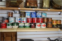 LOT OF TOBACCO TINS