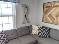 "R" WALL ART