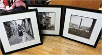 Vintage Street Scene Photos 17"x17