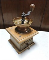 Antique Hand Crank  Coffee Grinder