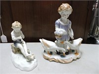 Pair Porcelain Figurines