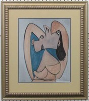 Bust Of A Woman Giclee By Pablo Picasso