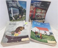 Lot of 1950's The American Home Magazines