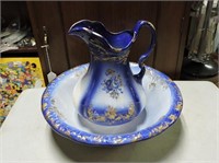 Antique Washbowl & Pitcher