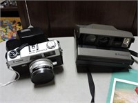 Vintage Canon & Polaroid Cameras