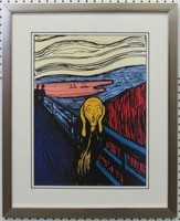 Scream Giclee By Andy Warhol After Edvard Munch