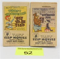 1949 Post Cereal Flip Movies