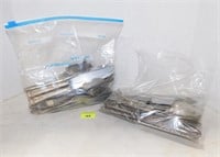 Variety of Silverplate Silverware