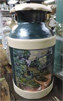 Hand Painted Milk Can  By Mary Lou Roberts