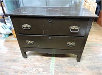 Vintage Oak Chest Of Drawers