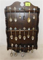 Spoon Rack & Collector Spoons (18 x 10)