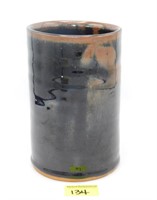 Beautiful Stoneware Vase/Utensil Holder (7")