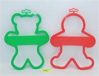 Large Wilton Gingerbread & Teddy Cookie Cutters