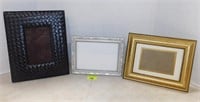 Lot of (3) Picture Frames