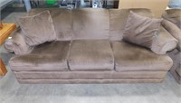 Bassett Brown Upholstered Sofa