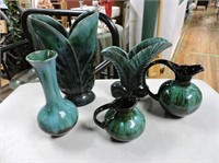 Blue Mountain Pottery Vases, Etc