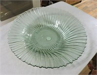 Recycled Glass  Bowl 14 1/2"D