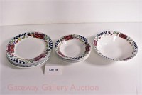 (9) Pcs. Campbell's China: