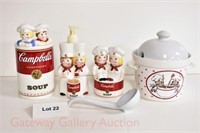 (4) Campbell's Kitchen Items: