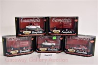 (5) Campbell's Matchbox Collectables: