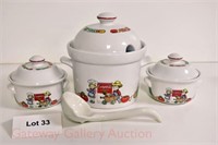 (3) Pcs. Soup Set: