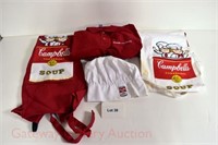 (5) Pcs. Campbell's Clothing/Accessories: