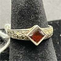 Sterling silver ring size 5 1/2