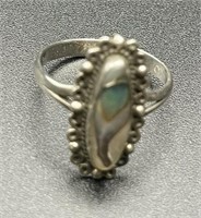 Sterling silver ring size 7 1/4