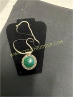 Very nice Malachite pendant with