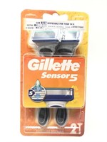 Brand New Gillette Sensor 5 Disposable Razors