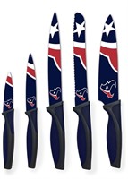 NFL Kitchen Knives - Set of 5 Stainless Steel