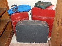 VINTAGE HARD COVER LUGGAGE, MORE