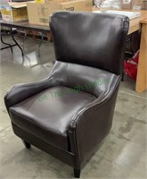 DARK BROWN ARM CHAIR