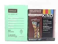Kind and RX Bar Lot of Protein Energy Bars. RX BB