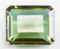 116.40ct Emerald Cut Brown/Green Alexandrite GGL