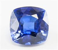 11.60ct Cushion Cut Blue Natural Sapphire GGL